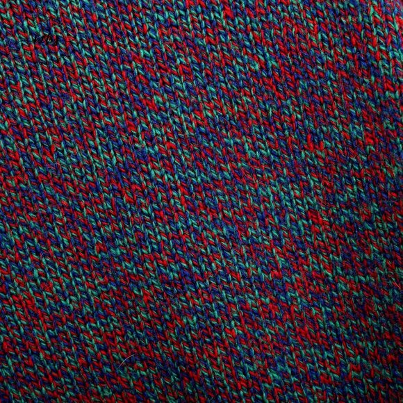 Scott Officer 100% Pure Wool Crew Neck Plaid Sweater Multciolors Men L - Picture 9 of 11